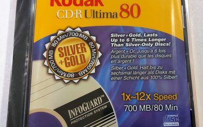Kodak CD-R Ultima Silver + Gold (1999.)