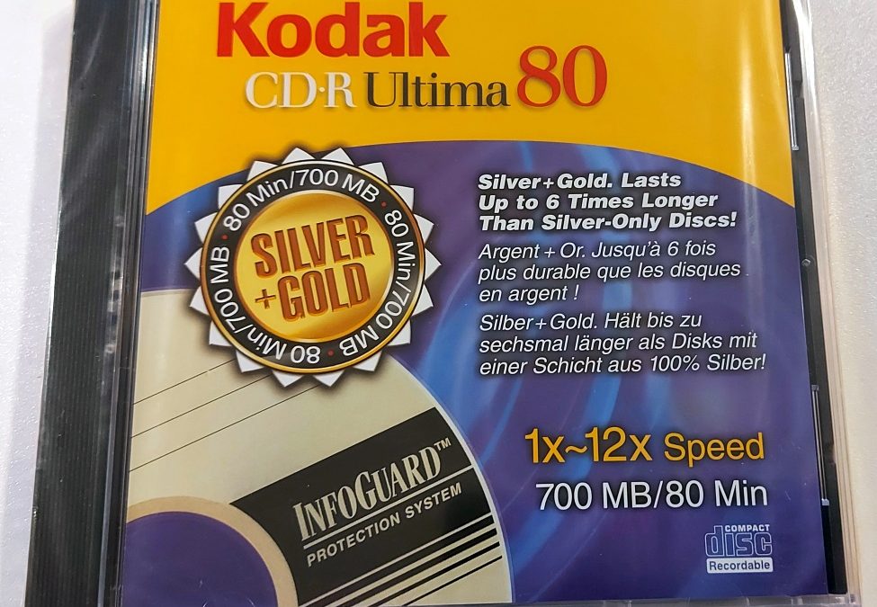 Kodak CD-R Ultima Silver + Gold (1999.)