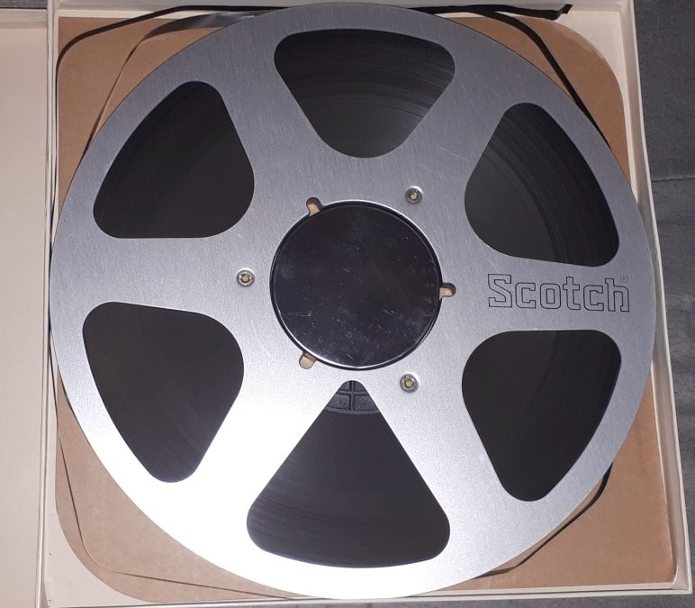 Vrpca od 6,4 mm na kolutu od 26,5 cm (1949.)