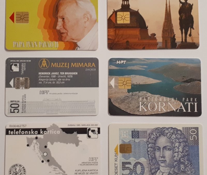Telefonska kartica s čipom (1986.)