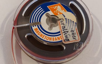 Vrpca od 6,4 mm na kolutu od 7,6 cm (1949.)