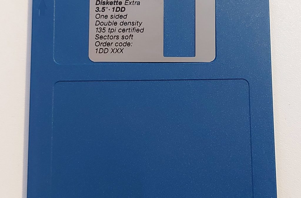 3,5″ floppy disk 1DD (1983.)